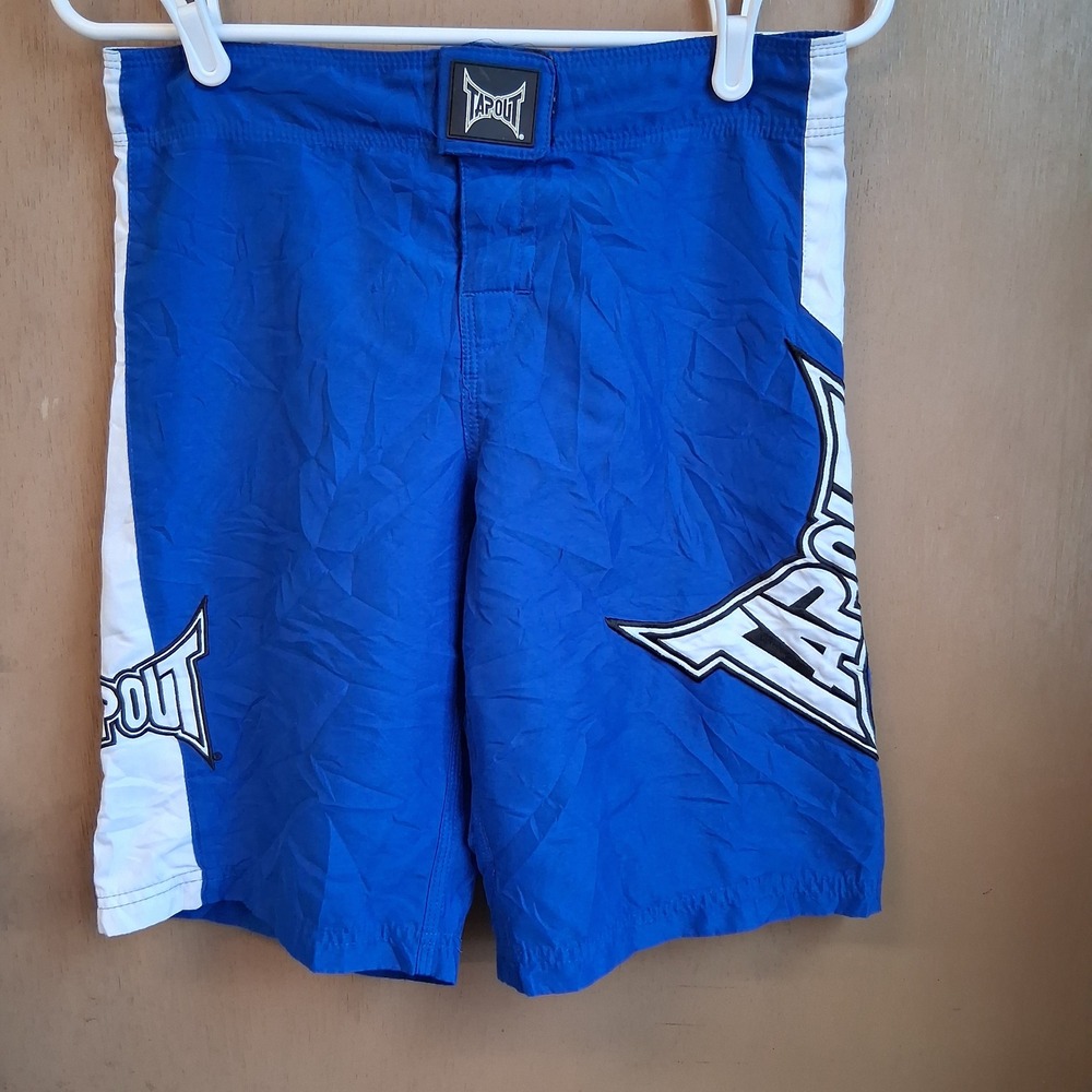 Boys Blue TAPOUT Board Shorts Sz 12 Pre Loved